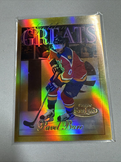 2000-01 Topps Gold Label - Golden Greats Pavel Bure #GG1