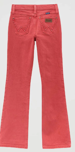 Wrangler Girl's Vibrant Chili Rust Bootcut Jeans 112371945