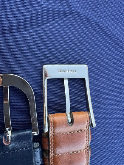 Men Designer Lot of 7 Mens Belts Remo Tulliani,Cole Hahn, Hugo Boss, Torino etc.