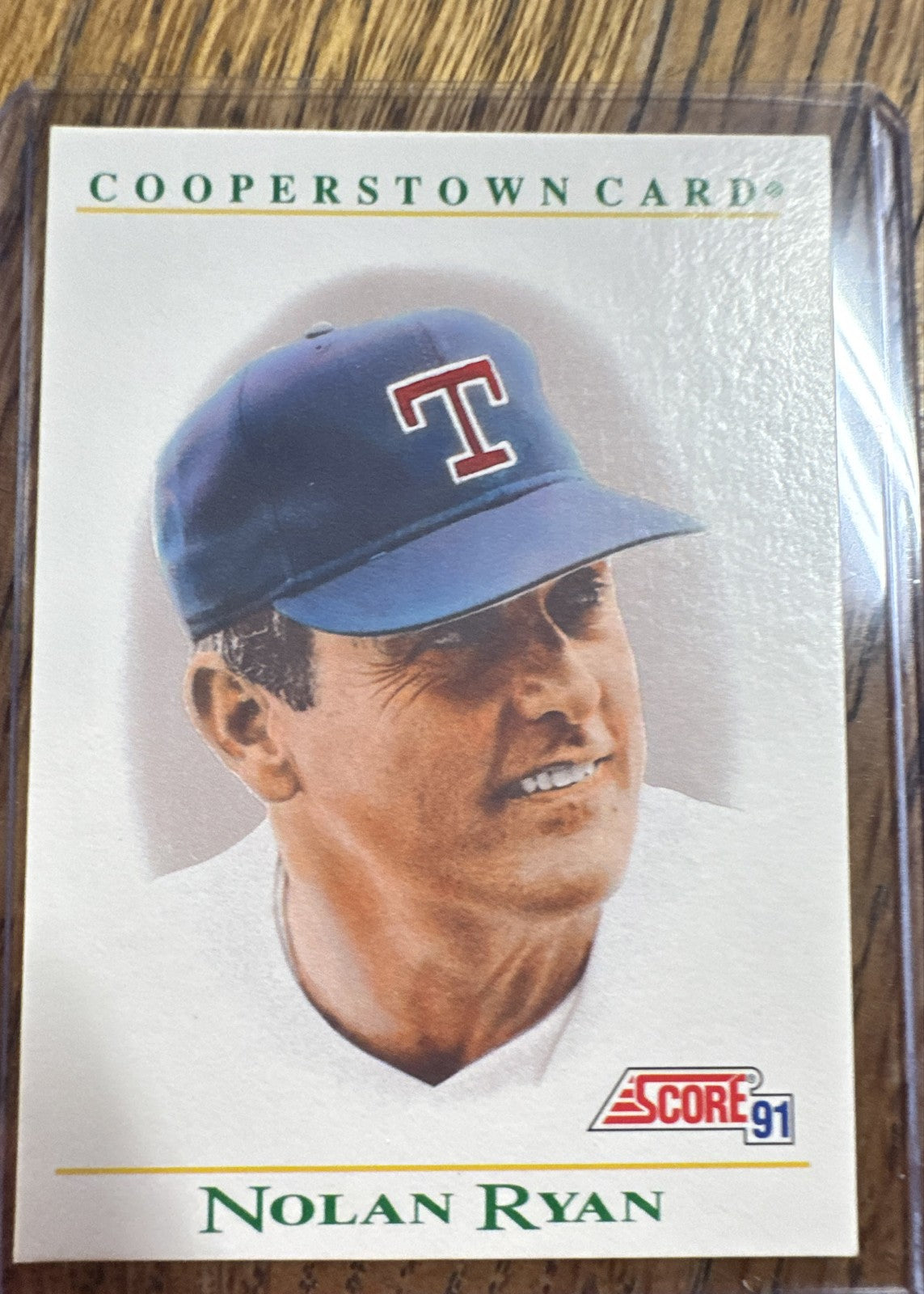 1991 Score - Factory Set Cooperstown Nolan Ryan #B7