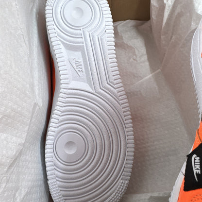 Nike Air Force 1 Low Just Do It Pack Total Orange AR7719-800 6YOUTH