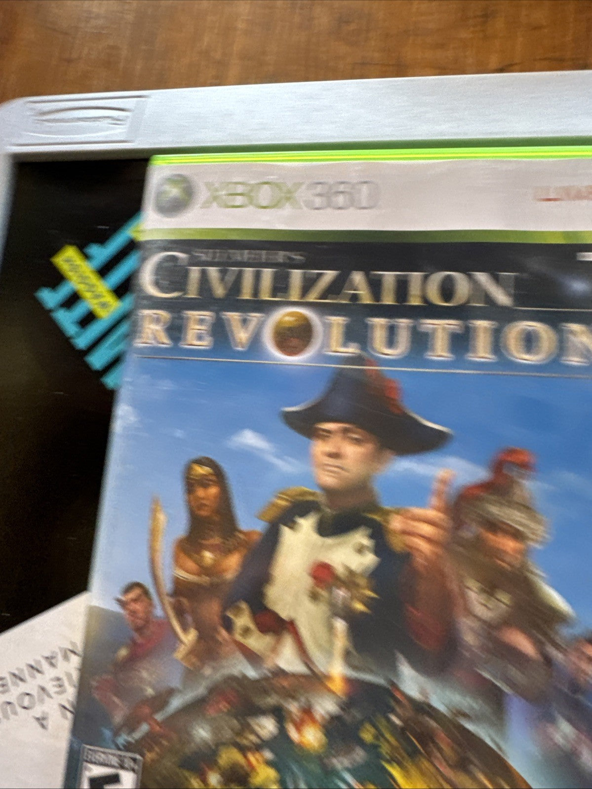 2K Games Sid Meier's Civilization Revolution Xbox 360 Strategy E10+ Manual Mult…