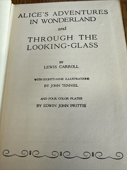 Alice In Wonderland and Through the Looking Glass The Children's Classics Book