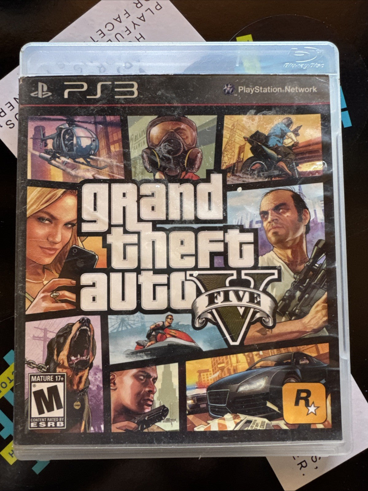 Grand Theft Auto V PS3 GTA 5 (Sony PlayStation 3, 2013)
