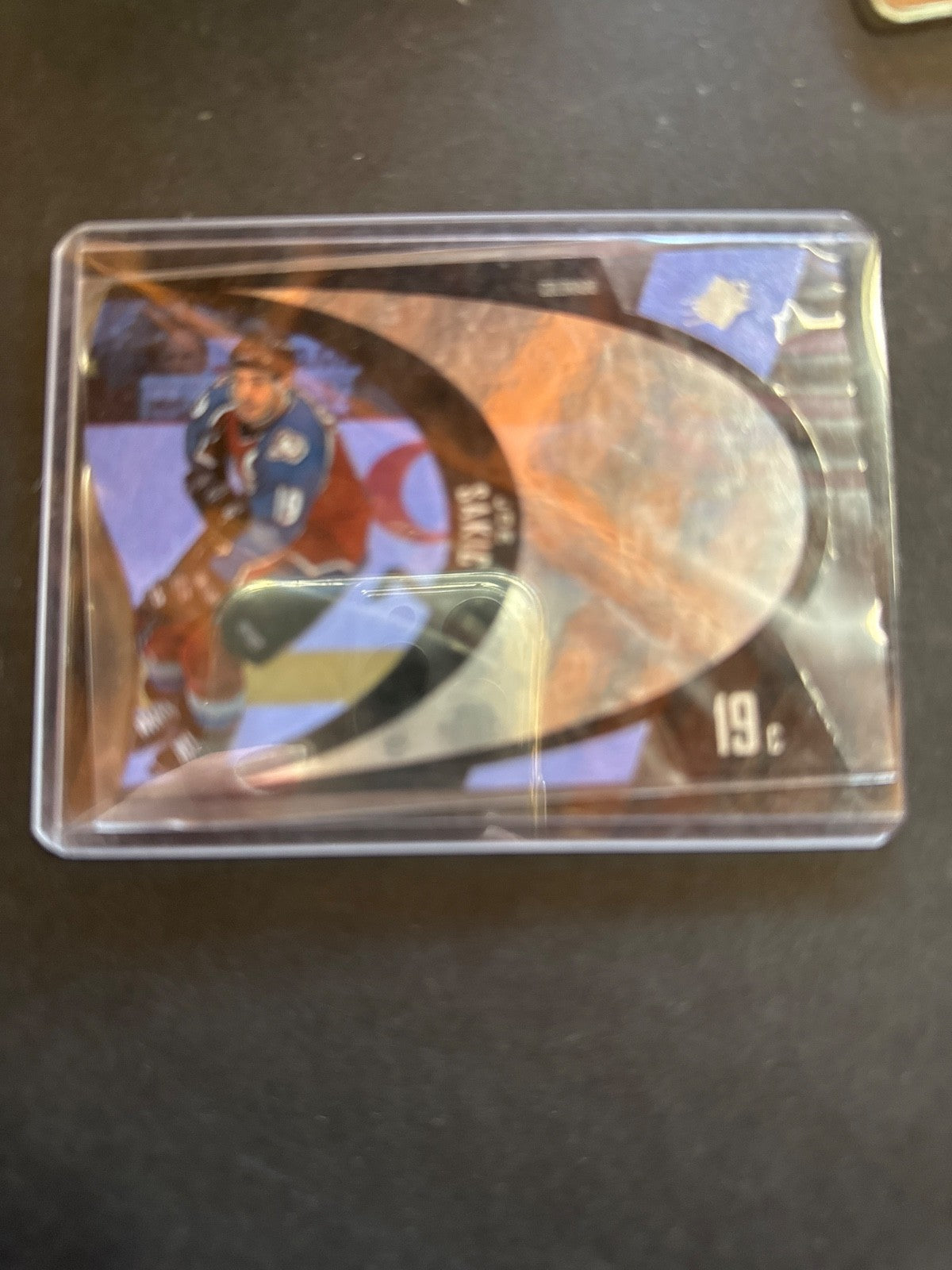 1997-98 Upper Deck SPX Die Cut Holoview #12 Blue  - JOE SAKIC (HOF) - Avalanche