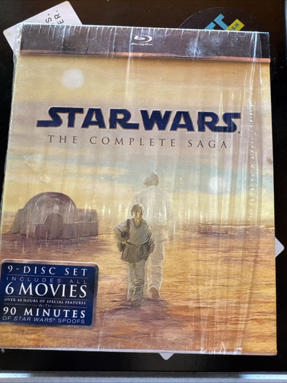 Star Wars The Complete Saga Blue Ray DVD 
