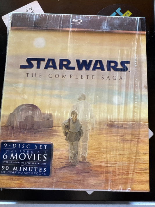 Star Wars The Complete Saga Blue Ray DVD 
