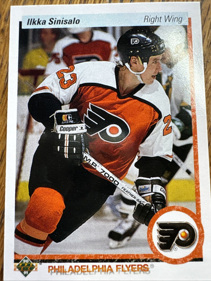 1990-91 Upper Deck - Ilkka Sinisalo #120