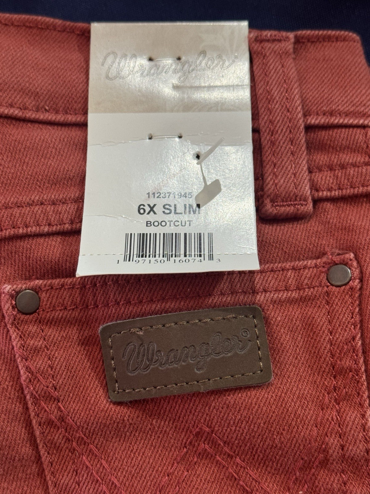 Wrangler Girl's Vibrant Chili Rust Bootcut Jeans 112371945