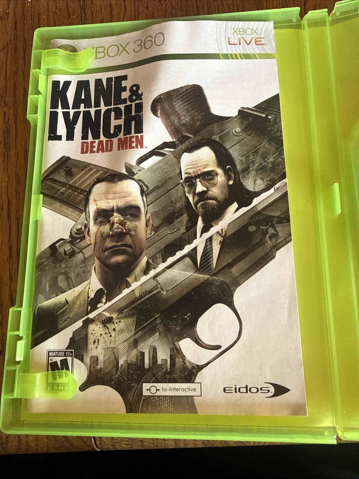 Kane & Lynch 2: Dog Days (Microsoft Xbox 360, 2010)