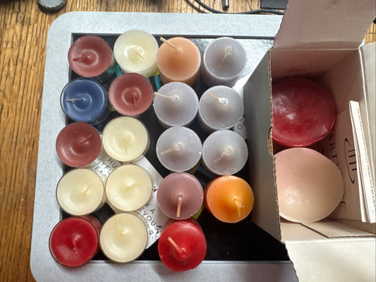 PartyLite MIXED SCENTD Tealight & Votive & MELTS Candles New LOT 21