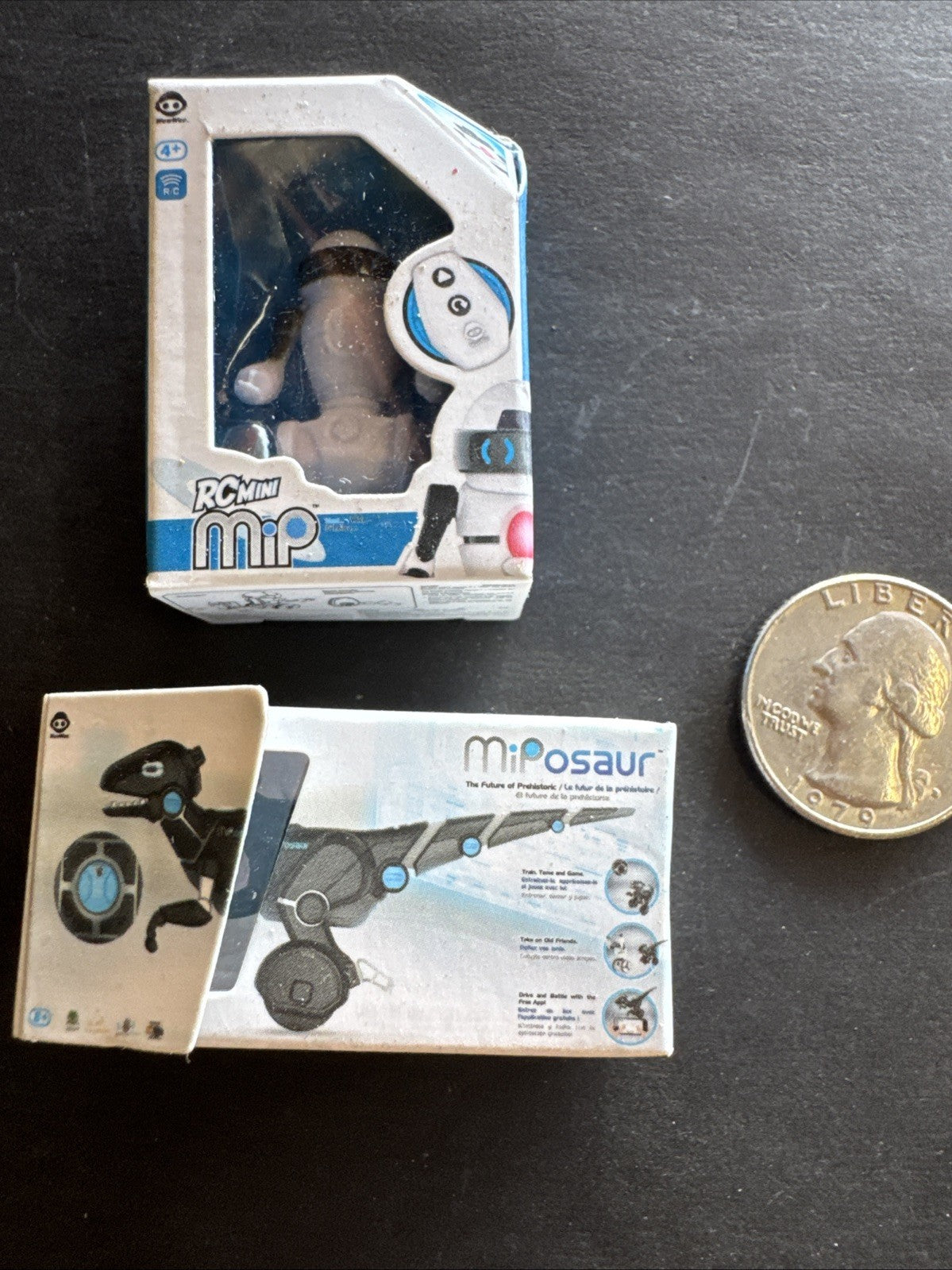 LOT OF 2 Toy Mini Brands Series Miposaur Robot