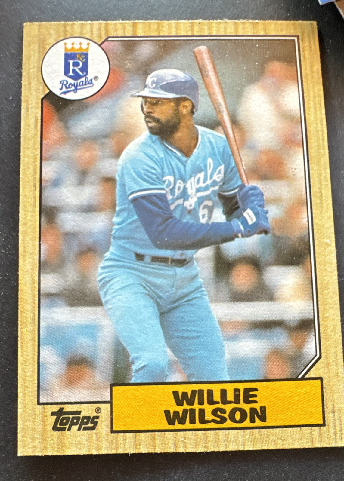 1987 Topps - Willie Wilson #783