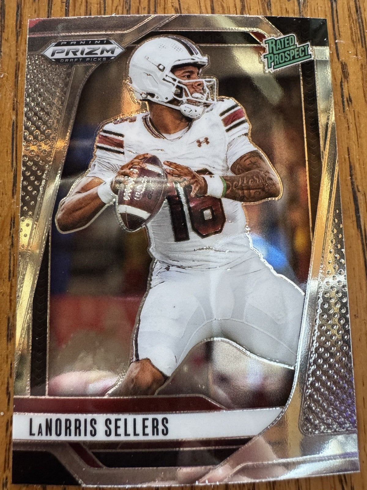 2025 Panini Prizm Draft Picks - LaNorris Sellers #165 Silver Prizm (RC)