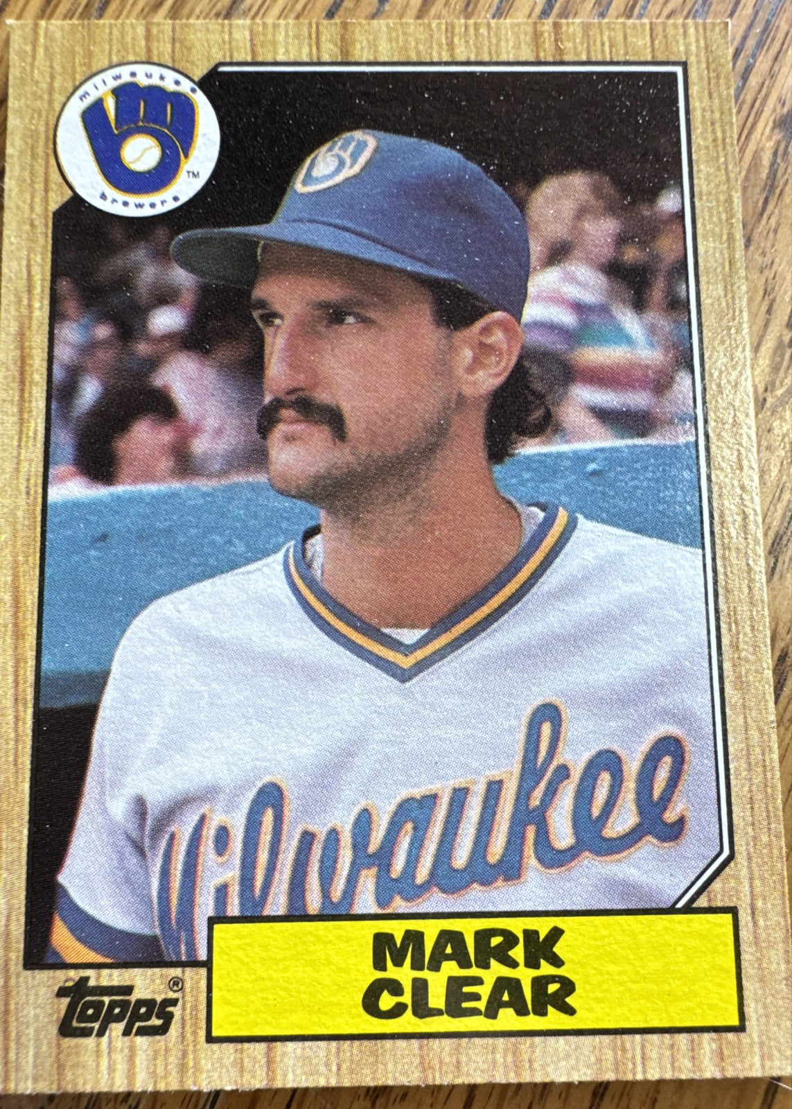 1987 Topps - Mark Clear #640