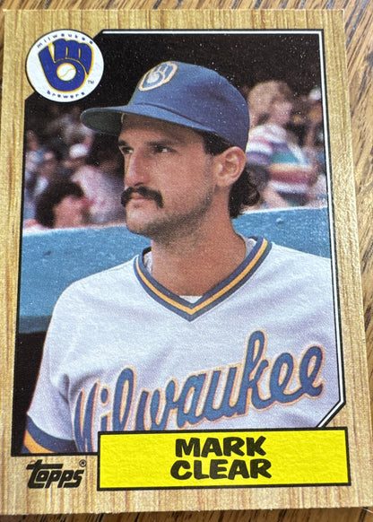 1987 Topps - Mark Clear #640