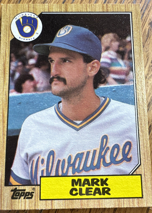 1987 Topps - Mark Clear #640