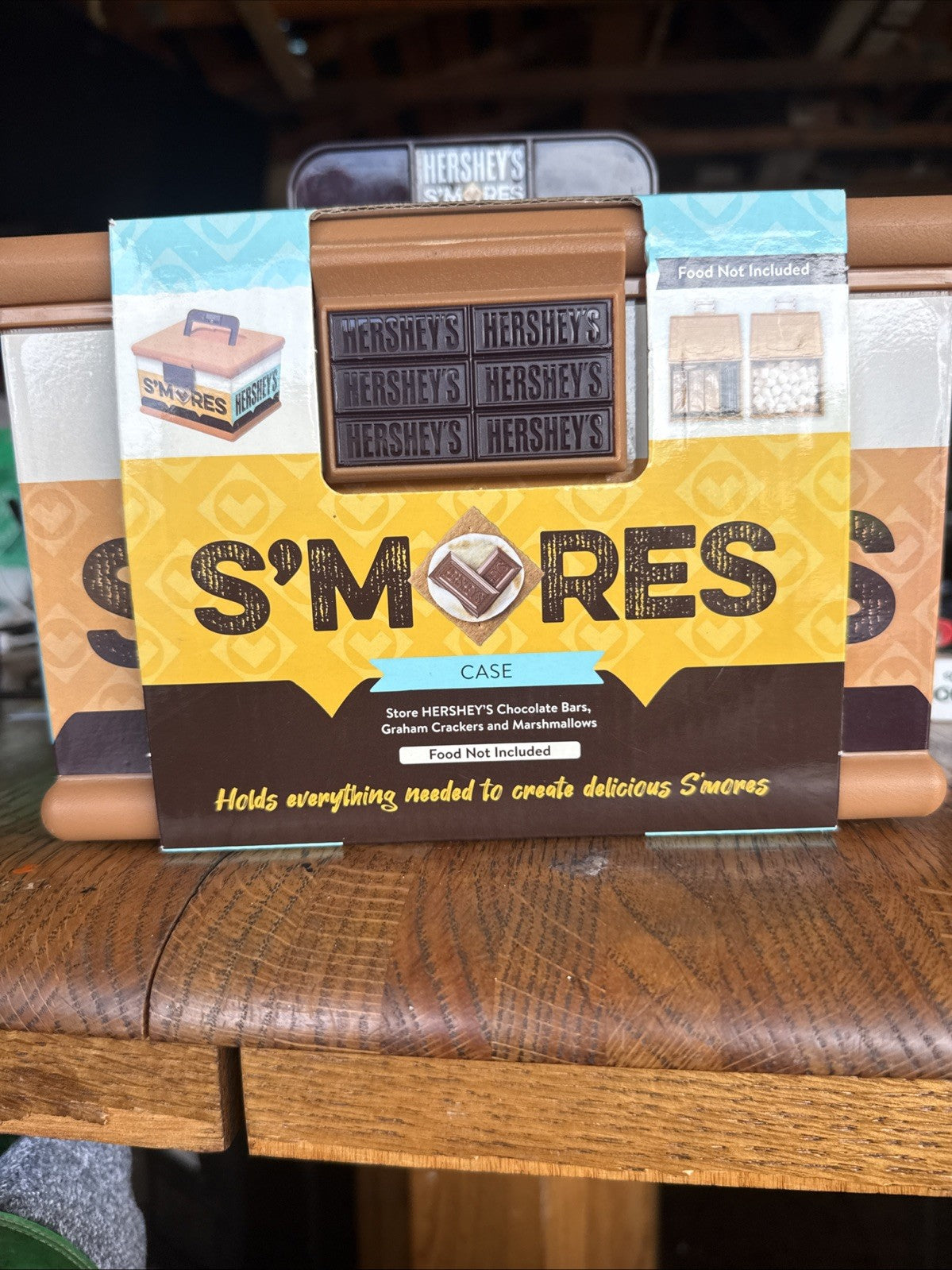 NEW Hersheys Chocolate Deluxe Smores Caddy Case -NIB