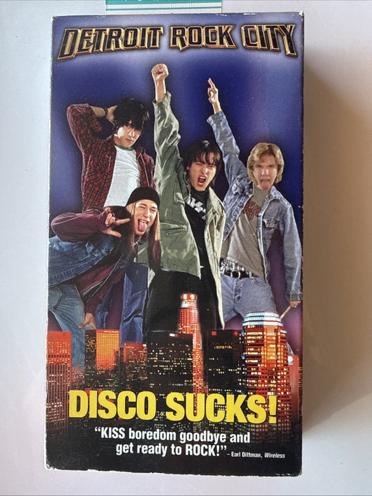 Detroit Rock City VHS 2000 1999 Kiss Edward Furlong