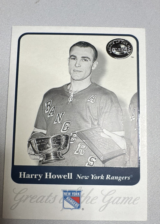 2001-02 Fleer Greats of the Game - Harry Howell #58