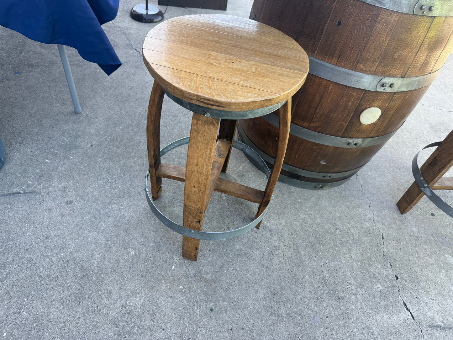 Wine Barrel Bar Set