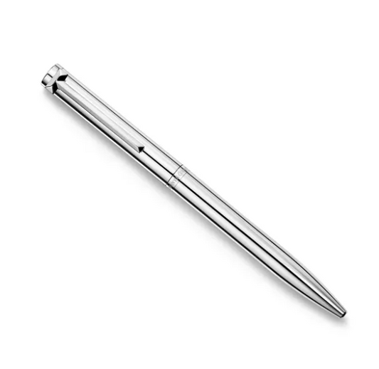 Tiffany T Ballpoint Pen in Sterling Silver