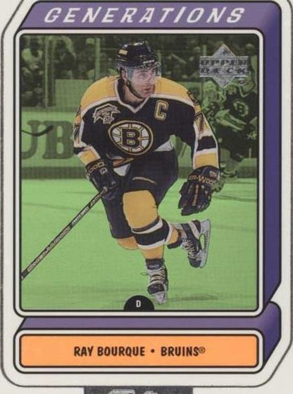 1999-00 Upper Deck Retro - Generations Ray Bourque #G4C Level 170 /500