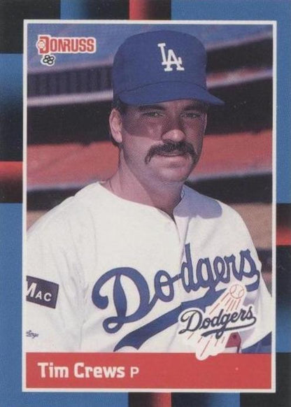 1988 Donruss - Tim Crews #464 Solid Blue Upper Right Corner (RC)