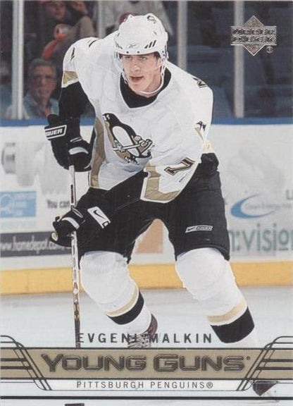 2006-07 Upper Deck - Young Guns Evgeni Malkin #486 (RC)