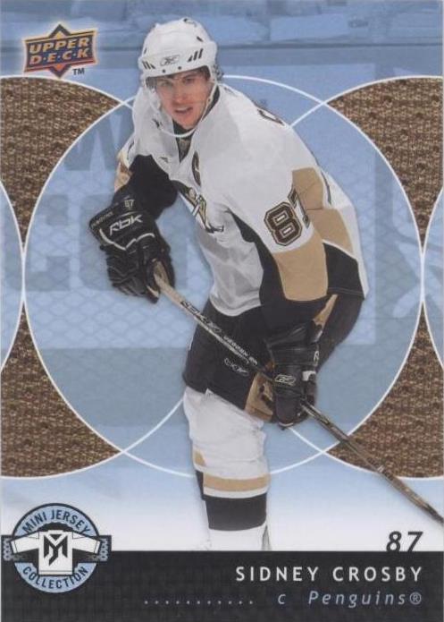 2007-08 Upper Deck Mini Jersey Collection - Sidney Crosby #76