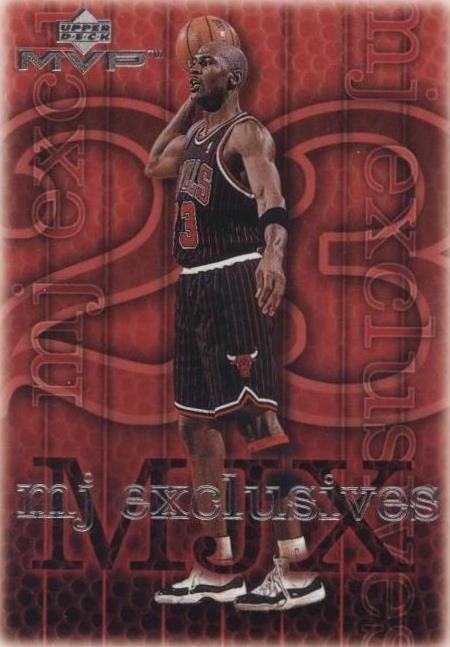 1999-00 Upper Deck MVP - MJ Exclusives Michael Jordan #186