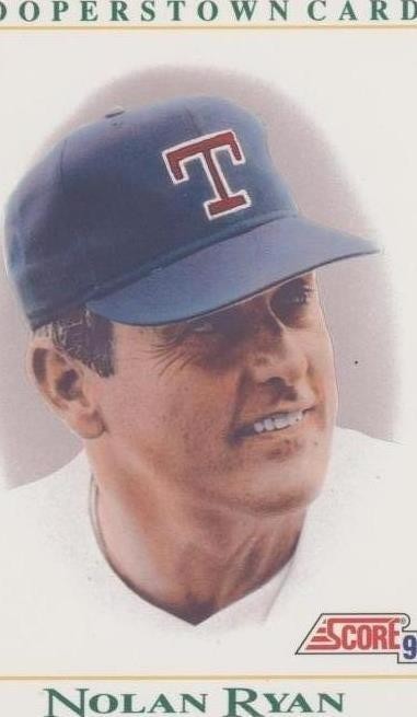1991 Score - Factory Set Cooperstown Nolan Ryan #B7