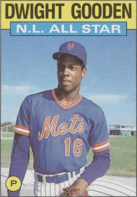 1986 Topps - All-Star Dwight Gooden #709