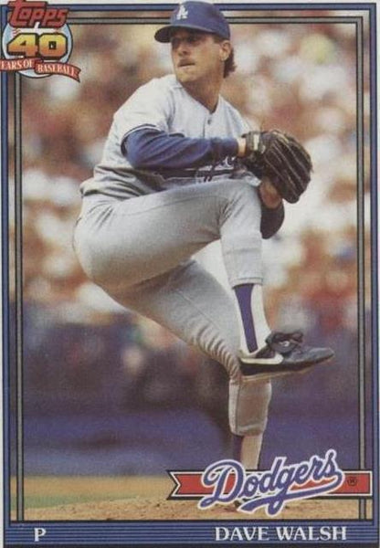 1991 Topps - Dave Walsh #367 (RC)