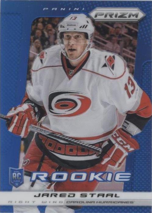 2013-14 Panini Prizm - Jared Staal #219 Blue Prizm (RC)