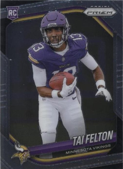 2025 Panini Prizm - Rookies Tai Felton #361 (RC)