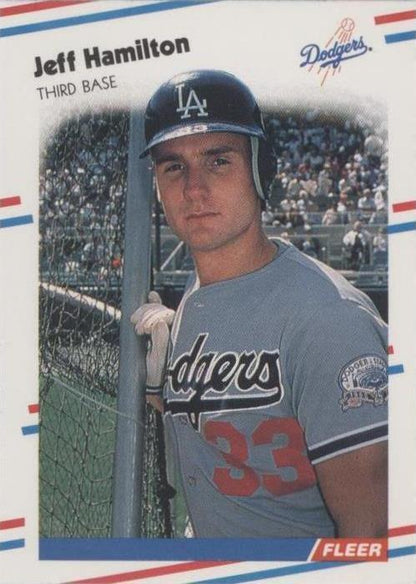 1988 Fleer - Jeff Hamilton #515