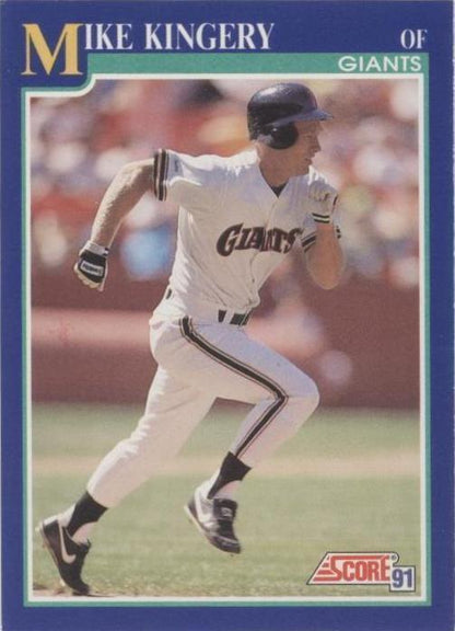 1991 Score - Mike Kingery #547