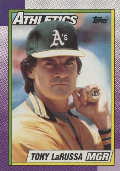 1990 Topps - Team Leaders Tony LaRussa #639