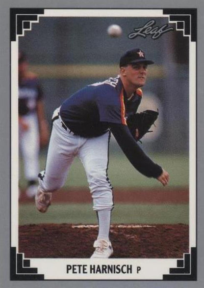 1991 Leaf - Pete Harnisch #245 Error Card!