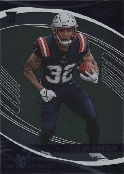 2025 Panini Absolute - Rookies TreVeyon Henderson #188 (RC)