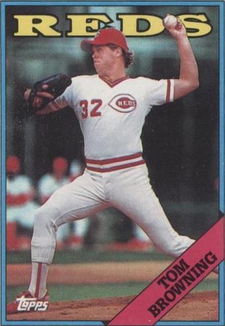 1988 Topps - Tom Browning #577