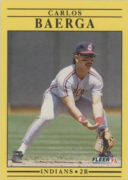 1991 Fleer - Carlos Baerga #360