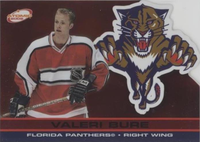 2001-02 Pacific Atomic - Valeri Bure #45 Red 040/290 Clear Cut