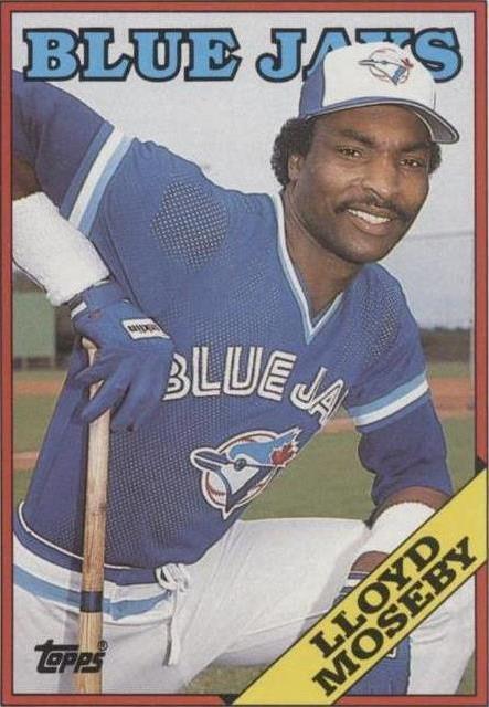 1988 Topps - Lloyd Moseby #565