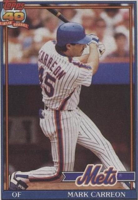 1991 Topps - Mark Carreon #764
