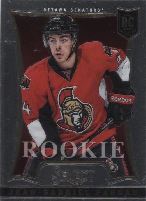 2013-14 Panini Select - Rookie Jean-Gabriel Pageau #196 (RC)