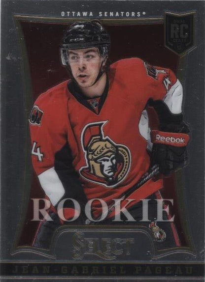 2013-14 Panini Select - Rookie Jean-Gabriel Pageau #196 (RC)