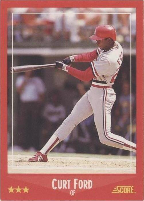 1988 Score - Curt Ford #288