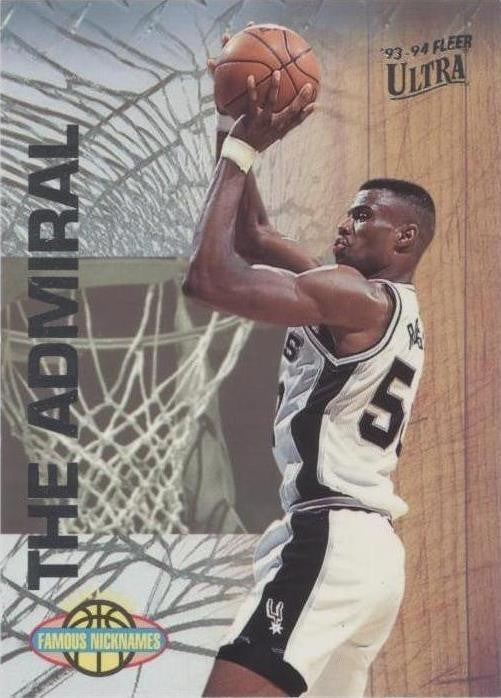 1993-94 Fleer Ultra - Famous Nicknames David Robinson #14